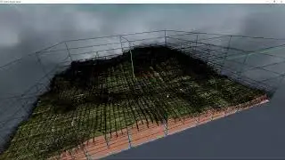 OpenGL Procedural terrain - A glimpse into DEBUG mode