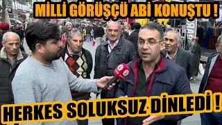 Milli görüşcü abi konuştu ! Sokak sus pus dinledi ! Erdoğan hakkında neler dedi ?