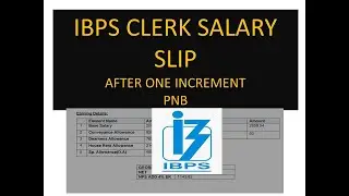IBPS CLERK SALARY SLIP 2022 PNB SALARY SLIP #ibps #ibpsclerk #salary
