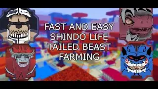 FASTEST Way to Kill Tailed Spirits | Shindo Life