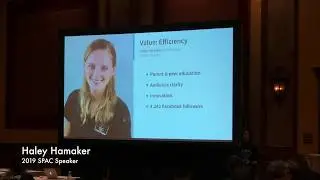 Haley Hamaker Presenting at SPAC