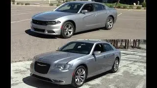 2015 Chrysler 300 vs 2015 Dodge Charger