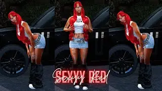 Sims 4 CAS | Sexyy Red | Celebrity Sim Download | CC Folder