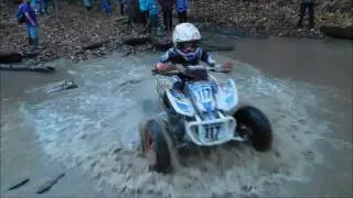 2016 GNCC YOUTH ironman ATV creek action