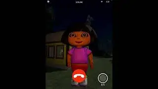 Calling Dora in Don’t Call At 3AM On Roblox