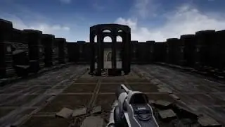 Тестовая сцена на unreal engine 4