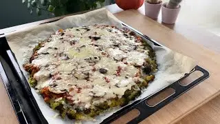 HAMURSUZ PİZZA TARİFİ #glutensiz