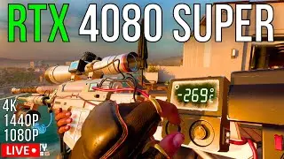 🔴 Call of Duty Black Ops 6 - RTX 4080 SUPER GPU Benchmark Test