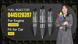Remanufacturing fuel injector 0445120397 for FAW