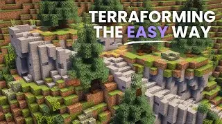 Minecraft Terraforming Made Easy | Block by Block