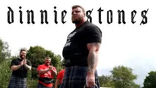 Tom Stoltman Lifts The Dinnie Stones