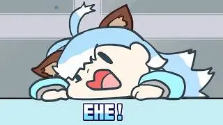 YUBI or BauBau!? A DOG KOBO☔🐶 | hololive animation
