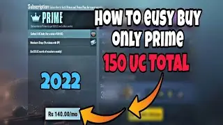 how to easy buy only prime 150 Uc🎮🔥