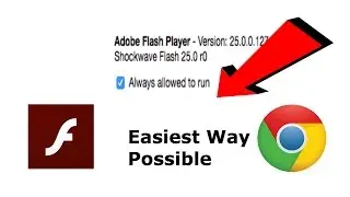 How To Fix Flash Player Not Working On Google Chrome 2017 ( 100% WORKS )