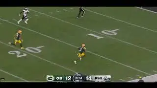 JAYDEN REED SECOND TOUCHDOWN From Jordan Love!! | Green Bay Packers vs Philadelphia Eagles