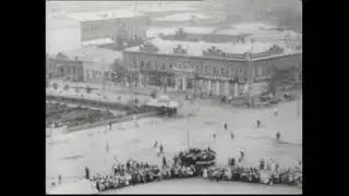 Автопробег, 1926 г. Площадь Армавира.
