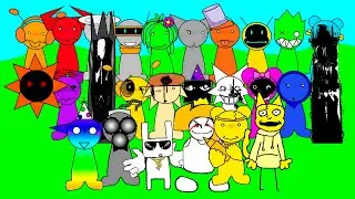 Incredibox Kino Sprunked But ALL Characters Together (New Mod)