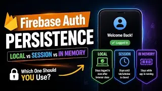 Firebase Auth Persistence: Local vs Session vs In Memory