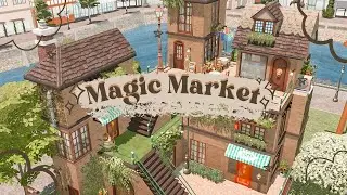 Magic Market 🫖 | The Sims 4  house | Stop Motion