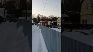 снег почистили