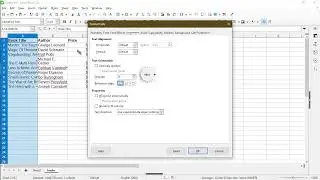 How to Wrap Text in LibreOffice Calc