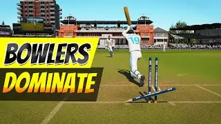 So Many Wickets In A Day | Day 2 Ind Vs Pak Test Match | Cricket 24