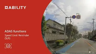 ADAS Camera_Speed Limit Reminder