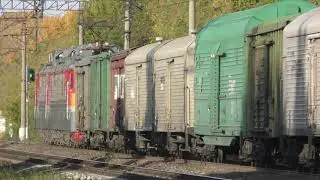 ВЛ80С-1548 + ВЛ80С-881 с грузовым составом