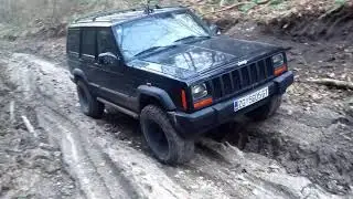 XJ Jeep Cherokee 2.5 Turbo Diesel - offroad fun