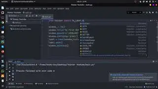 GUI programming in python | Satyam sinha