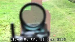 SV Open Gun - Dot Tracking Slow-motion analysis