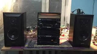 Technics SE-CA10. Сделан апгрейд звука без биампинга. Проверка звучания