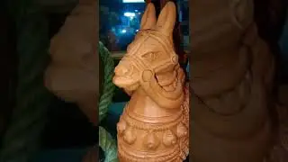 Clay horse