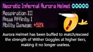 15 star aurora helmet vs wither goggles after alpha changes