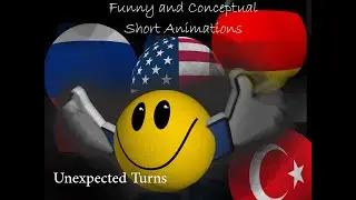 Funny Short Animations😋 Unity's Triumph; A Tale of Unexpected Turns🤡 #shortanimation
