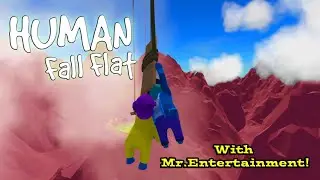 Hanging By a Thread! - Crystal Mountain - Human Fall Flat!