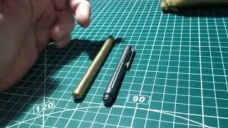 Титановая EDC ручка с клипом с AliExpress