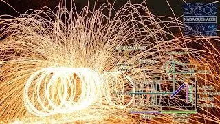 ¡Fotografías con metal ardiendo! y dibujo en el aire Larga Exposición |NQUEH