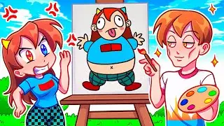 Самый СМЕШНОЙ РИСУНОК в РОБЛОКС 😱 Paint A Friend Simulator Roblox