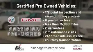 GMC-Buick Certified Pre-owned at Bill Dodge GMC (October 2021)