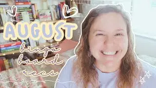 August Bingo Board Recommendations! [books you should read for bingo]