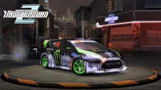 NFS Underground 2 - Ford Fiesta Ken Block's GYMKHANA Car