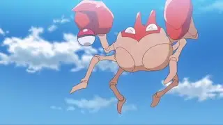 Pokemon Journeys Goh Caught Krabby
