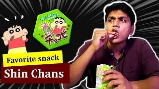 Trying  SHINCHAN favourite snack for the first time | RSPinJAPAN