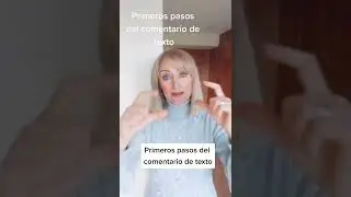Comentario de texto. 