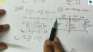 Substitution Theorem Example 1: Solved Problem on Substitution Theorem :GATE EE