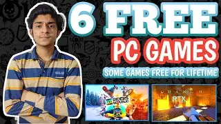 6 FREE pc games || free pc games 2021 || epic games free games || free pc games lifetime || gamac