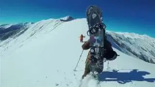 Backcountry to Lomisi church in Gudauri (Georgia) with GoPro 5