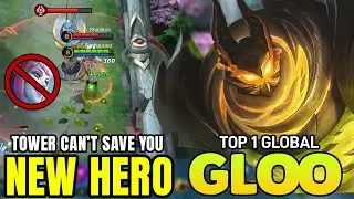 New hero Gloo Gameplay!! Gloo best build & Gameplay 2021 ~ Gloo Mobile legends