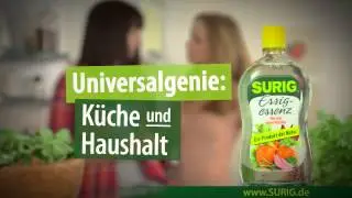 SURIG Essigessenz - MakingOf TV Werbespot
